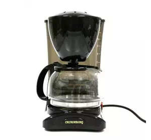 Капельная кофеварка Crownberg Cb 1563 800W со стеклянной колбой