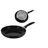Сковорода 20 см темный мрамор UNIQUE UN 5152 ; Антипригарная сковорода ; Мраморная сковорода
