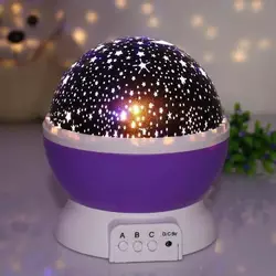 Ночник-проектор звездное небо Star Master Dream QDP01 Фиолетовый