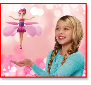 Летающая кукла фея Flying Fairy  Игрушка для девочек