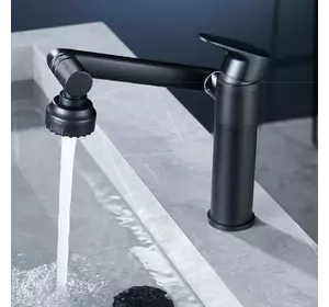Универсальный поворотный смеситель для ванной комнаты кухни смеситель трансформер для горячей и холодной воды