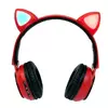 Наушники беспроводные накладные "Wireless earphone ST77M" Красные, детские беспроводные наушники с ушками