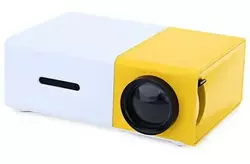 Мультимедийный портативный проектор UKC YG-300 с динамиком White/Yellow