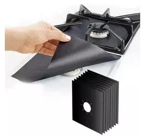 Жиронепроницаемая бумага черная ; Тефлоновая накладка на газовую плиту ; Защитная бумага для плиты