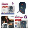 Массажная накидка 3 Режима для автомобиля и офиса с прогревом Robotic Cushion Massage HL-802