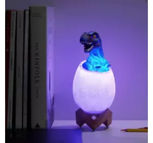 3D Лампа ночник аккумуляторный яйцо Динозавра EL-543-12