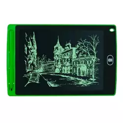 LCD-планшет для рисования 8,5" LCD Writing Tablet Green