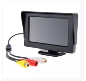 Автомонитор LCD 4.3'' для двух камер 043 ; монитор автомобильный для камеры заднего вида, дисплей
