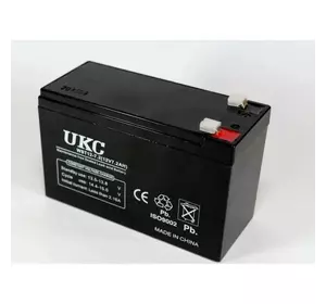 Необслуживаемый аккумулятор для бесперебойника 12V/7Ah UKC 1884 акб для детского электромобиля